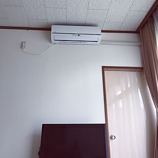 壁/天井/エアコン/築40年以上/日本家屋/ジプトーンのインテリア実例 - 2018-05-16 16:00:46