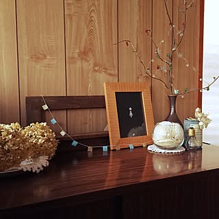 玄関/入り口/ハンドメイド/平屋/中古住宅/ドライ紫陽花...などのインテリア実例 - 2014-12-05 15:23:42