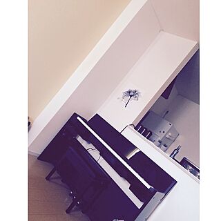 リビング/ピアノ/ピアノがある部屋/一人暮らし/IKEA...などのインテリア実例 - 2016-02-14 15:35:29