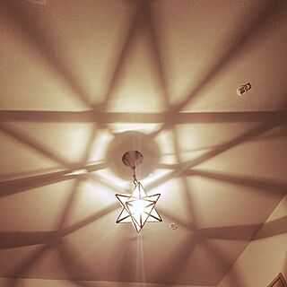 壁/天井/星型/☆/照明器具/ライトのインテリア実例 - 2016-09-03 23:54:00