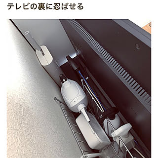 RoomClip mag/mag掲載ありがとうございます♡/テレビ周り/コードレス掃除機/掃除道具収納...などのインテリア実例 - 2019-05-20 14:19:08