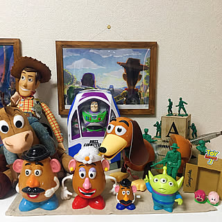 TOYSTORY/トイストーリー/100均/ディズニー/趣味...などのインテリア実例 - 2019-06-09 13:50:54