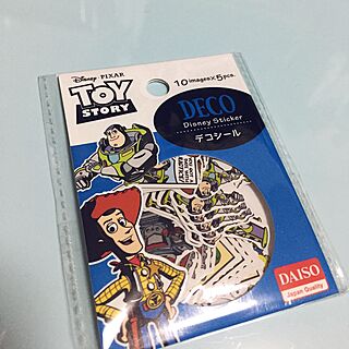 壁/天井/TOYSTORY/TOYSTORYマニア/Daiso/賃貸...などのインテリア実例 - 2017-05-29 23:42:47