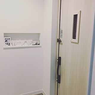 玄関/入り口/キャンドゥ/IKEA/セリアのインテリア実例 - 2017-02-10 14:57:56