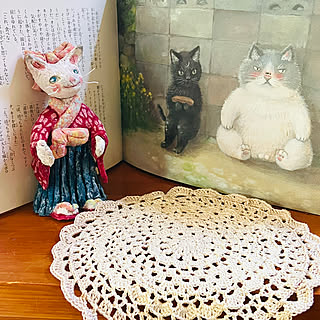 癒し時間/手作り/ハンドメイド/マドンナ猫/絵本...などのインテリア実例 - 2023-07-11 14:25:01