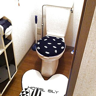 バス/トイレ/HOTEL SLY/白黒/3COINS/雑貨のインテリア実例 - 2014-04-23 22:33:55