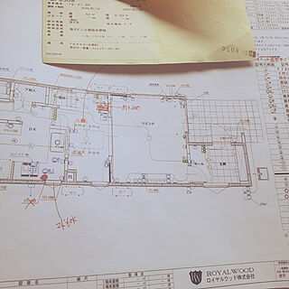 玄関/入り口/玄関タイル/仕上がりが楽しみ/建具はホワイト/小さいお家...などのインテリア実例 - 2020-07-22 20:03:56