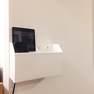 壁/天井/DIY/seria/タブレット/充電器...などのインテリア実例 - 2018-02-09 17:51:26