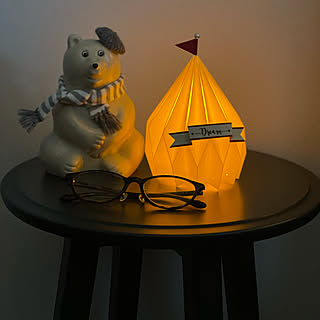 サ-カスのテント型ランプ/おやすみライト/minne/北欧好き/北欧...などのインテリア実例 - 2022-01-01 12:52:27