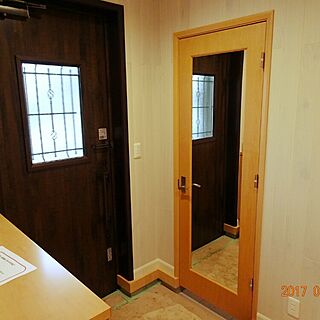玄関/入り口/新築マイホームのインテリア実例 - 2017-03-31 00:46:53