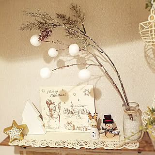 バス/トイレ/クリスマス/セリア クリスマス/すべてセリア商品！/いいね&コメント&フォロー感謝♡のインテリア実例 - 2017-11-12 23:09:50