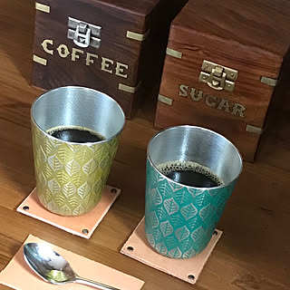 キッチン/木製雑貨/キャニスター/レザークラフト/レザー...などのインテリア実例 - 2018-10-09 11:03:17