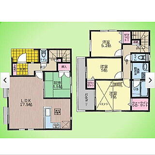 新築戸建/建売戸建/戸建/4LDK/間取り...などのインテリア実例 - 2021-10-02 19:33:01