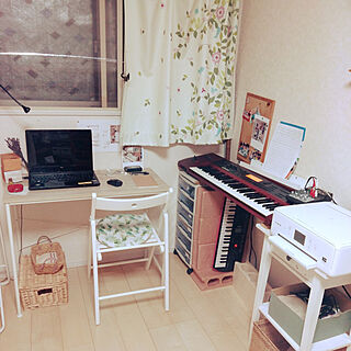 机/一番好きな場所/ピアノがある部屋/女子部屋/楽器...などのインテリア実例 - 2020-05-05 17:24:18