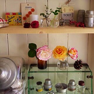 リビング/DIY/庭のお花/古いもの/薔薇...などのインテリア実例 - 2013-05-14 13:09:11