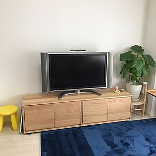 無印良品テレビボードのインテリア実例 ｜ RoomClip（ルームクリップ）
