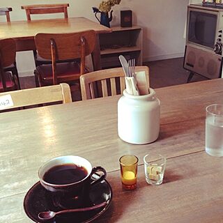 mado cafe/おはようございます( ´ ▽ ` )ﾉ/よい一日を♡/モーニングのインテリア実例 - 2014-08-30 09:00:44