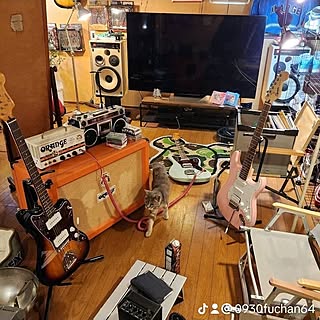 部屋全体/趣味部屋/趣味を楽しむ/趣味部屋のある暮らし/遊び心...などのインテリア実例 - 2023-06-05 20:04:26