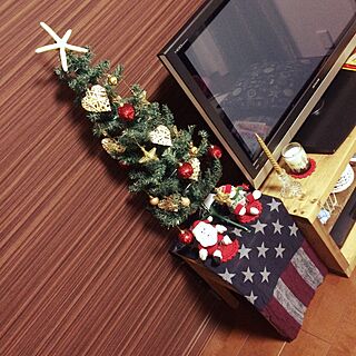 リビング/クリスマスツリー/ヒトデ/IKEA/星条旗...などのインテリア実例 - 2014-11-27 23:21:34
