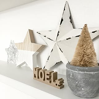 Star/Xmas/クリスマスツリー/セリア/クリスマス...などのインテリア実例 - 2016-12-11 11:33:14