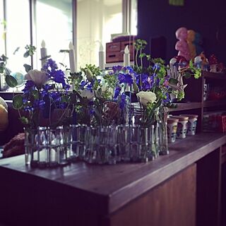 棚/花瓶/Tse&Tse associees/ツェツェ ４月の花器のインテリア実例 - 2014-07-01 21:53:05