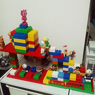 部屋全体/おもちゃ/リビング＝子供部屋/レゴ/LEGOのインテリア実例 - 2014-09-28 20:52:51
