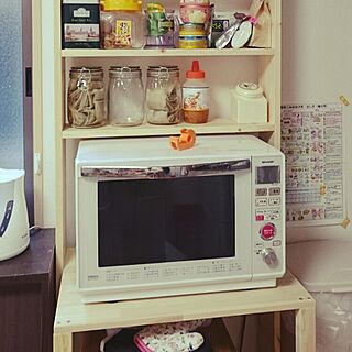 キッチン/SPF材/DIY/調味料棚のインテリア実例 - 2016-02-19 19:09:04