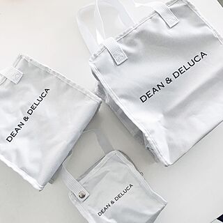 玄関/入り口/おはようございます☺︎/カメラマークを消したくて/保冷バッグ/DEAN＆DELUCA...などのインテリア実例 - 2017-06-28 07:53:30