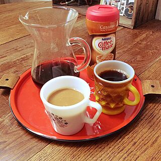キッチン/coffee/モーニングコーヒー/vintage/レトロ...などのインテリア実例 - 2015-08-20 08:04:46