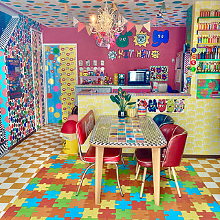 アメリカンポップ グリーンのある暮らしのおしゃれなインテリア 部屋 家具の実例 Roomclip ルームクリップ アメリカンポップ グリーンのある暮らしのおしゃれなインテリア 部屋 家具の実例 Roomclip ルームクリップ