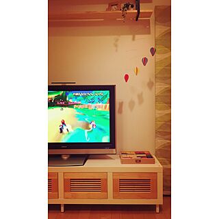 リビング/積み木/Wii/マリオカート/棚DIY...などのインテリア実例 - 2016-07-29 20:39:36