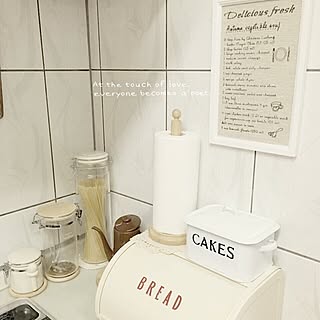 キッチン/CAKES缶/マンション　ナチュラル/ナチュラルが好き/ナチュラル同盟♡...などのインテリア実例 - 2016-01-28 11:20:47