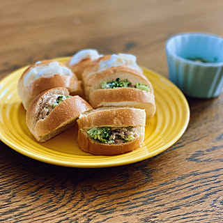 朝ごはん/食事テーブル/朝ごはんの風景/朝ごはんはパン派/離乳食...などのインテリア実例 - 2020-08-25 12:39:41