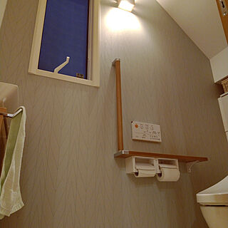 バス/トイレ/北欧/注文住宅/三井ホーム/トイレの壁のインテリア実例 - 2019-02-02 17:19:33