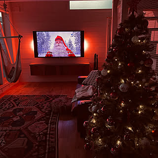 クリスマスツリー/クリスマス/間接照明/モニター当選/Philips Hue...などのインテリア実例 - 2020-11-19 19:21:51