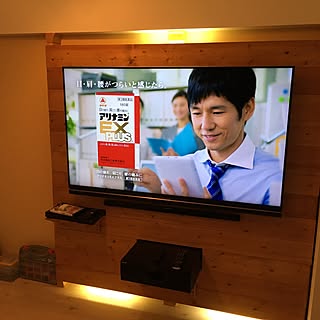 壁/天井/DIY/一人暮らし/壁掛けテレビ/ディアウォール...などのインテリア実例 - 2016-08-03 00:01:18