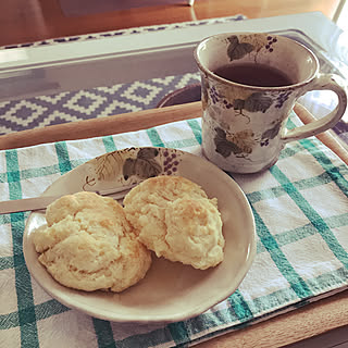 じゅん陶房/紅茶/スコーン/マグカップ/引きこもりゴールデンウィーク...などのインテリア実例 - 2021-05-03 13:11:05