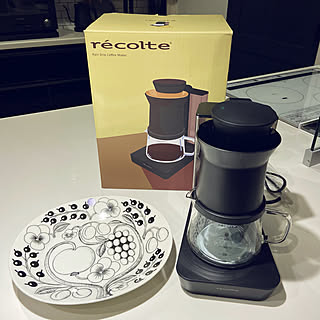 recolte/アラビア パラティッシ/レコルトコーヒーメーカー/RoomClip運営チームの皆様に感謝♡/アラビア食器...などのインテリア実例 - 2022-01-24 23:04:21