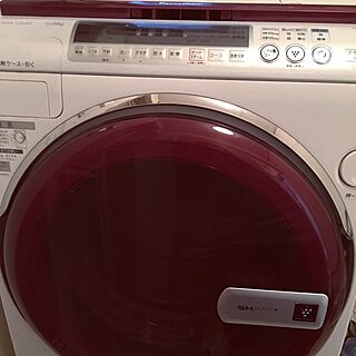 10kg/プラズマプラスター/ドラム式洗濯機/シャープ/洗濯機のインテリア実例 - 2016-08-01 22:36:45