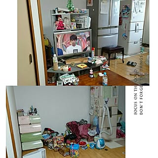 部屋全体/リフォーム/汚部屋/どうにかしたい/汚いお部屋...などのインテリア実例 - 2016-12-17 17:41:14