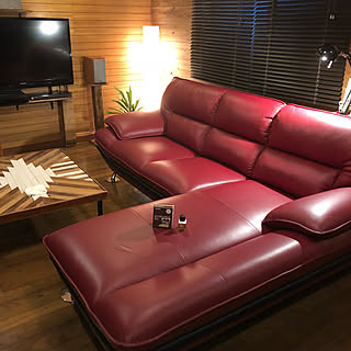 ニトリ 赤いソファーのおすすめ商品とおしゃれな実例 | RoomClip