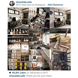 部屋全体/2017bestnine/インスタ→chocolate.cafeのインテリア実例 - 2017-12-31 16:59:44