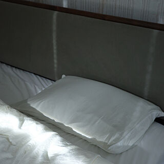 枕/寝室/ベッド/アクセントクロス/ベッドルーム...などのインテリア実例 - 2024-02-28 10:25:42