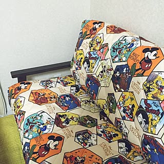 ディズニー しまむらのラグのおしゃれなインテリア 部屋 家具の実例 Roomclip ルームクリップ