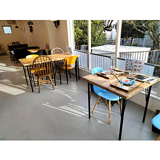 カフェテーブル/ヴィンテージ/WOODPRO足場板/足場板/OLD ASHIBA...などのインテリア実例 - 2024-04-11 11:33:06