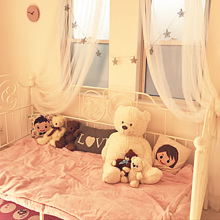 子ども部屋 女の子 ゆめかわのおしゃれなインテリア 部屋 家具の実例 Roomclip ルームクリップ