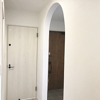 トイレのドア/玄関/アーチ壁/壁/天井のインテリア実例 - 2019-12-04 13:34:19