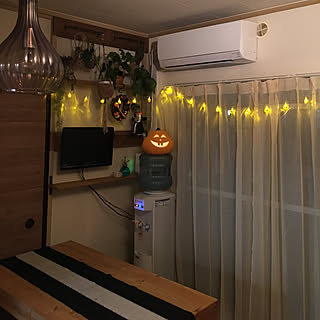 キッチン/団地　賃貸/連投すみません(｡><)/ハロウィンディスプレイ/ハロウィン雑貨...などのインテリア実例 - 2017-10-11 22:40:35