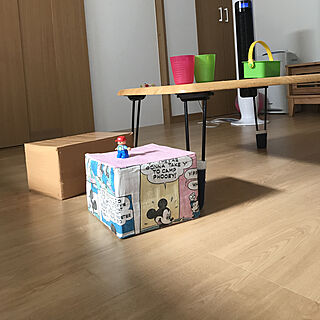 リビング/牛乳パックの椅子/子供と暮らす/DIY/IKEAのインテリア実例 - 2018-07-01 16:40:47