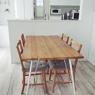 木製/IKEA/ダイニング/白/ダイニングテーブル...などのインテリア実例 - 2023-09-06 07:56:03